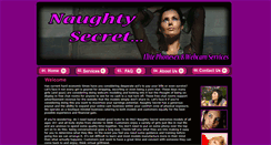 Desktop Screenshot of naughtysecret.com